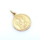 Medalla en oro 18k amarillo con imagen religiosa. Diámetro 14mm Medalla en oro 18k amarillo con imagen religiosa. Diámetro 14mm