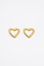 PENDIENTES CORAZÓN MEDIANO Oro