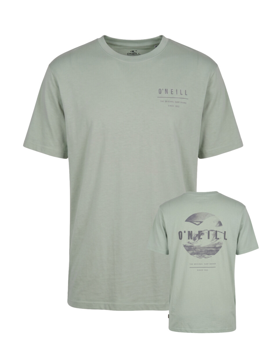 Remera O'Neill Circle Top - Verde 