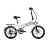 Bicicleta Electrica Kiwi Plegable R20 Blanco