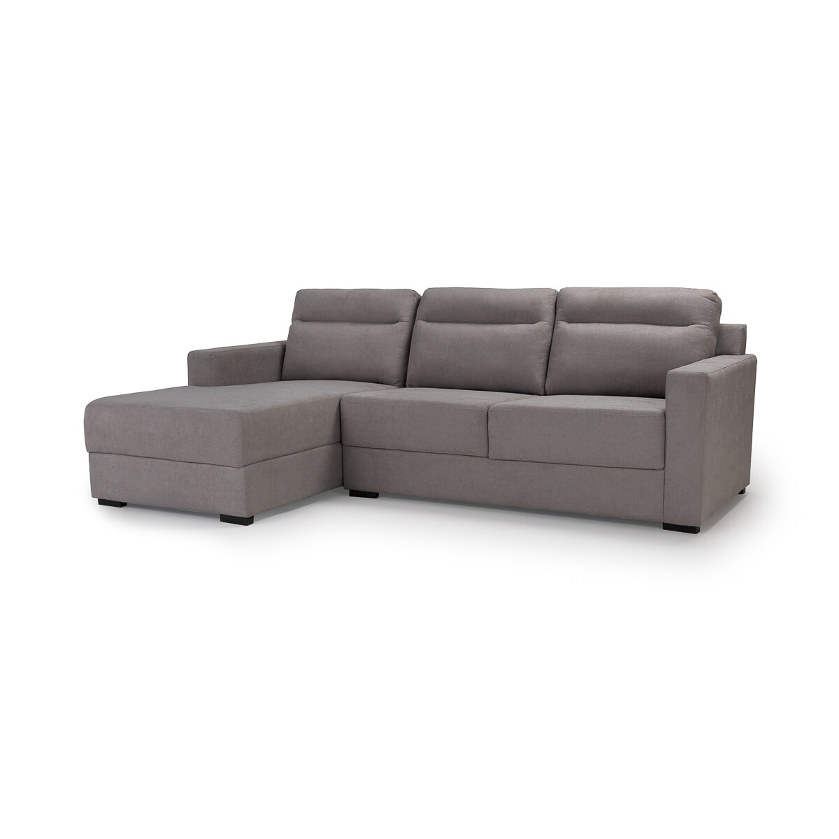 Rinconera Positano - Tela Microfibra - Chaise izquierdo - TB7130 - Gris 