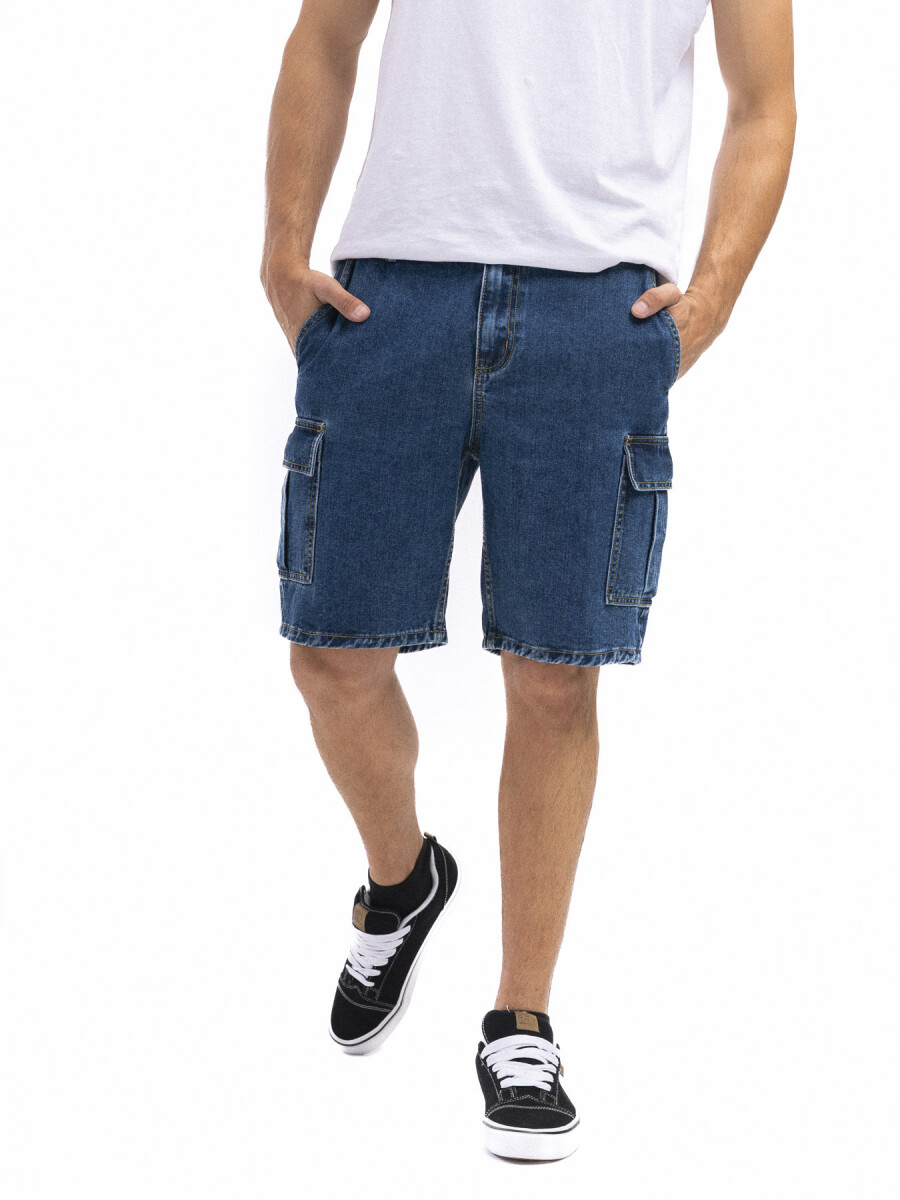 Bermuda Jean Cargo - Marino 