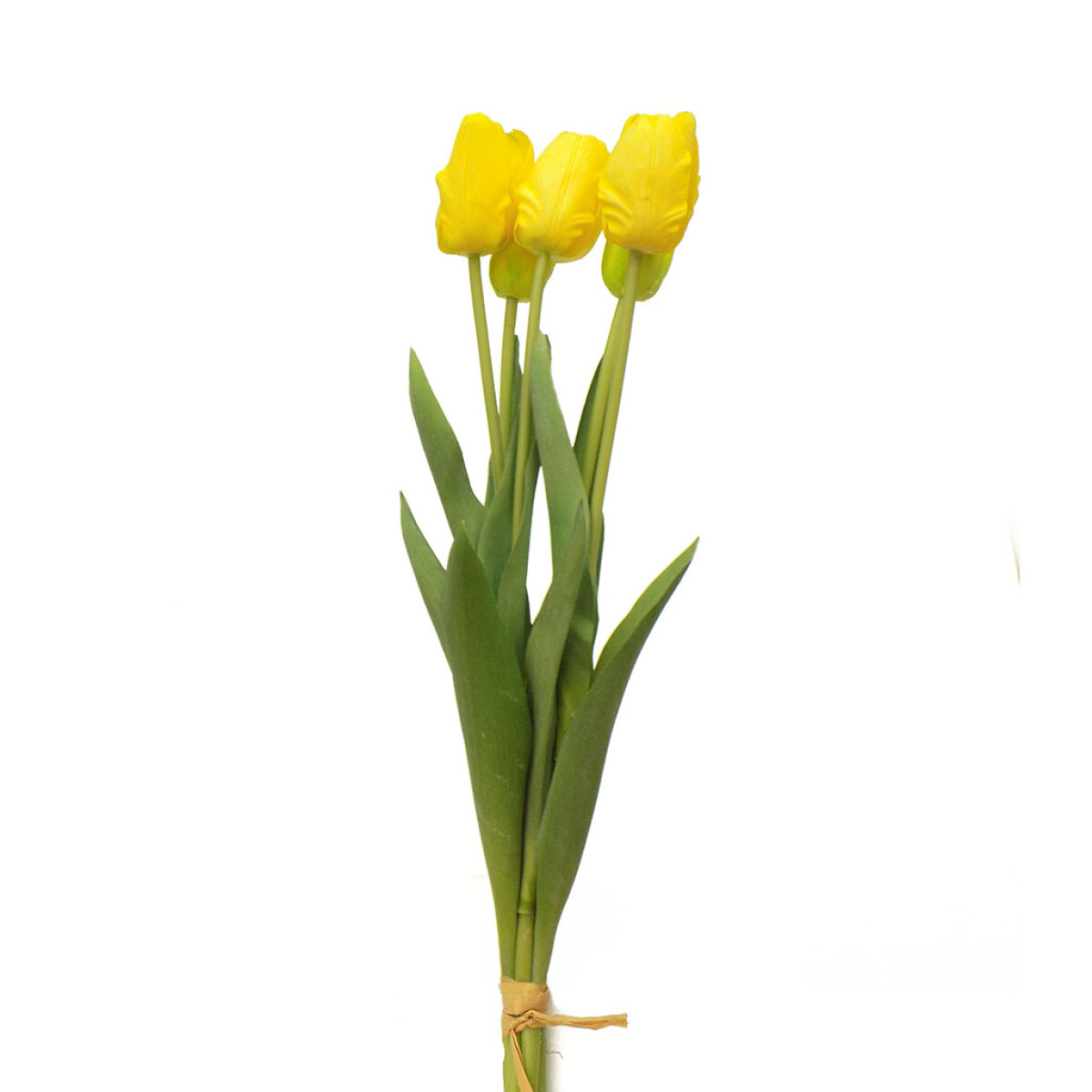 RAMO 5 TULIPANES 55CM AMARILLO 