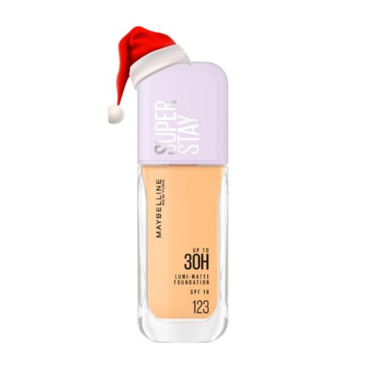 Maybelline Base Super Stay Lumi-Matte Nº123 | Maquillaje de Cobertura Larga Duración y Acabado Mate Luminoso 