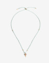 Collares Cortos Cordón Collar Locket Globo Para Niñas - Combinacion Multicolor