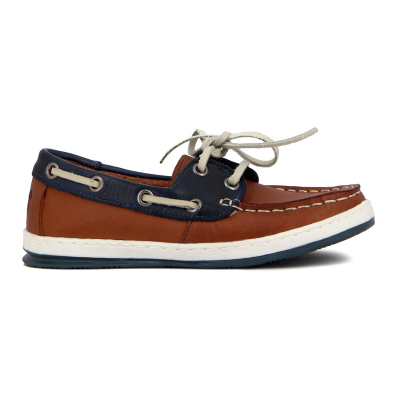 Starsax Nautico Niño Acordonado Combinado Tabaco-marino