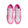 Championes Air Jordan 1 Bajo de Niña Rosado