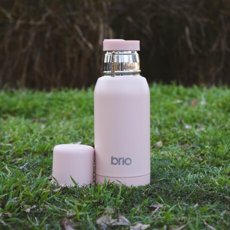 Termo Acero Inox 750 Ml brio Con Pico Cebador Durazno