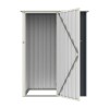 Galpón prefabricado Reforzado 1 Puerta JOY A Aluminio