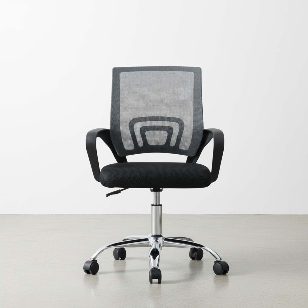 SILLA DE ESCRITORIO MALLA GRIS HY-520P