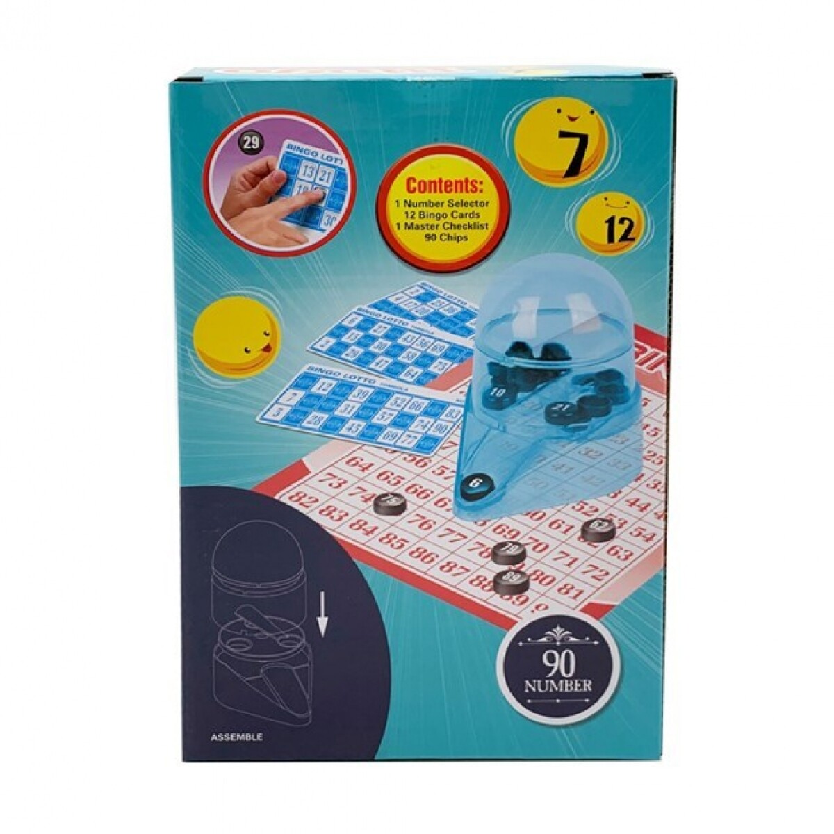 Juego Mesa Bingo En Caja 5670 