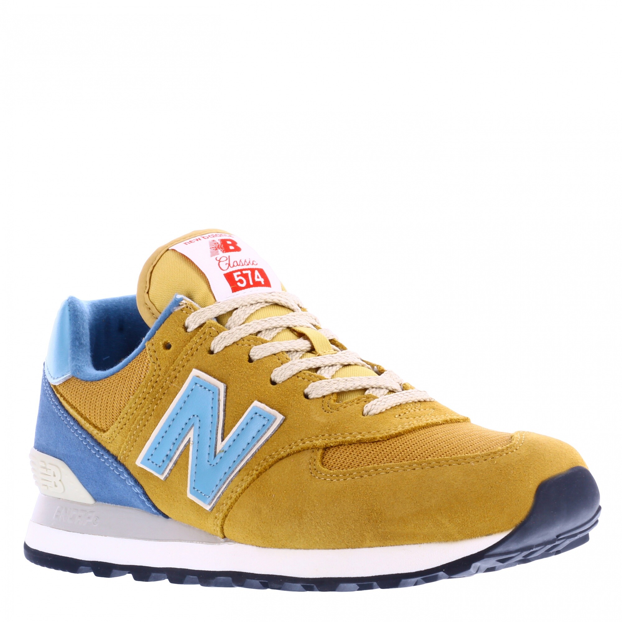 New balance on sale azul y marron