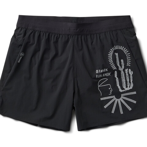 Short Running Alta 5In Hombre Black