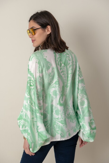 CAMISA MARTE Verde Manzana