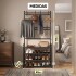 Perchero Ropa Rack Multifuncional Zapatero Organizador Percha Estantes Imback Color Negro Perchero Ropa Rack Multifuncional Zapatero Organizador Percha Estantes Imback Color Negro