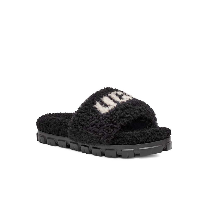 Cozetta Curly Graphic - Mujer Black