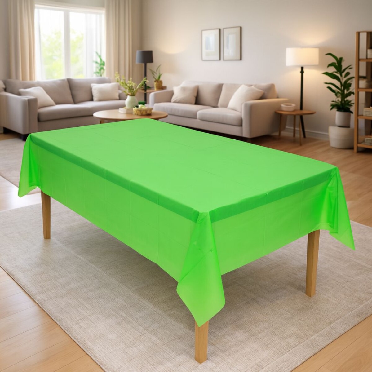 MANTEL RECTANGULAR DE PEVA 274X137CM 