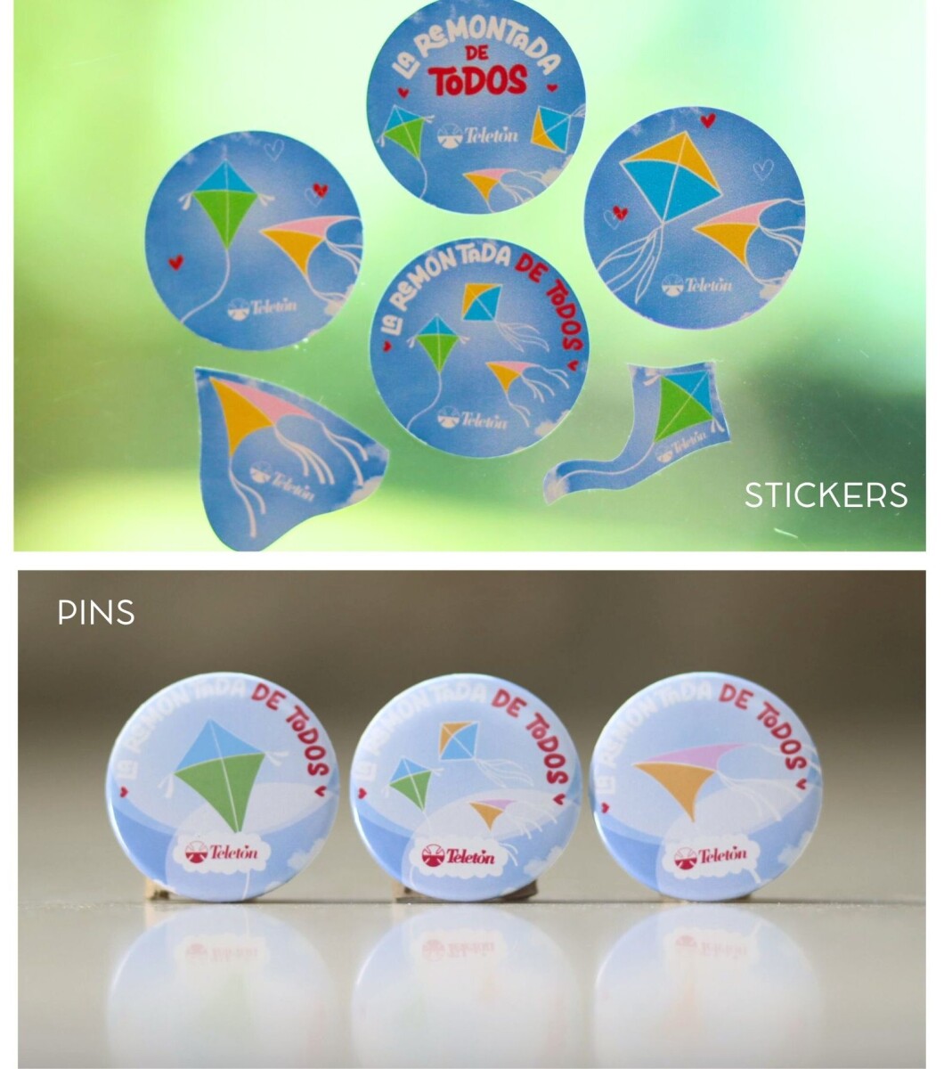 Pins + Stickers La Remontada de Todos 