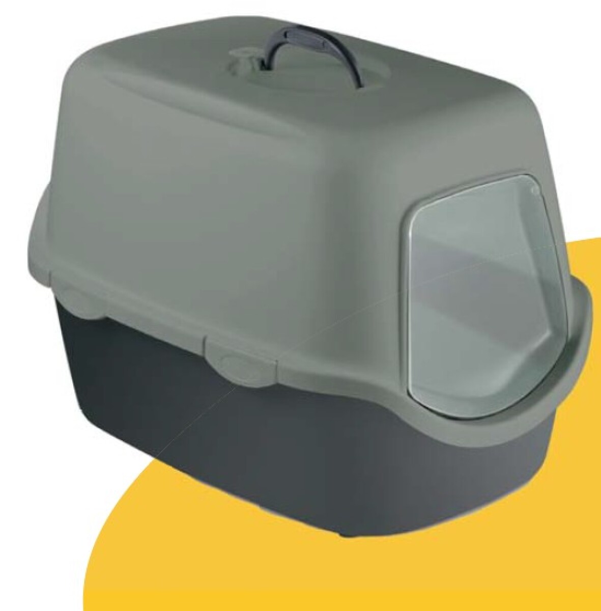 TOILETTE CATHY "GREEN LINE" GRIGIO ARDESIA/FOGGY GREEN 