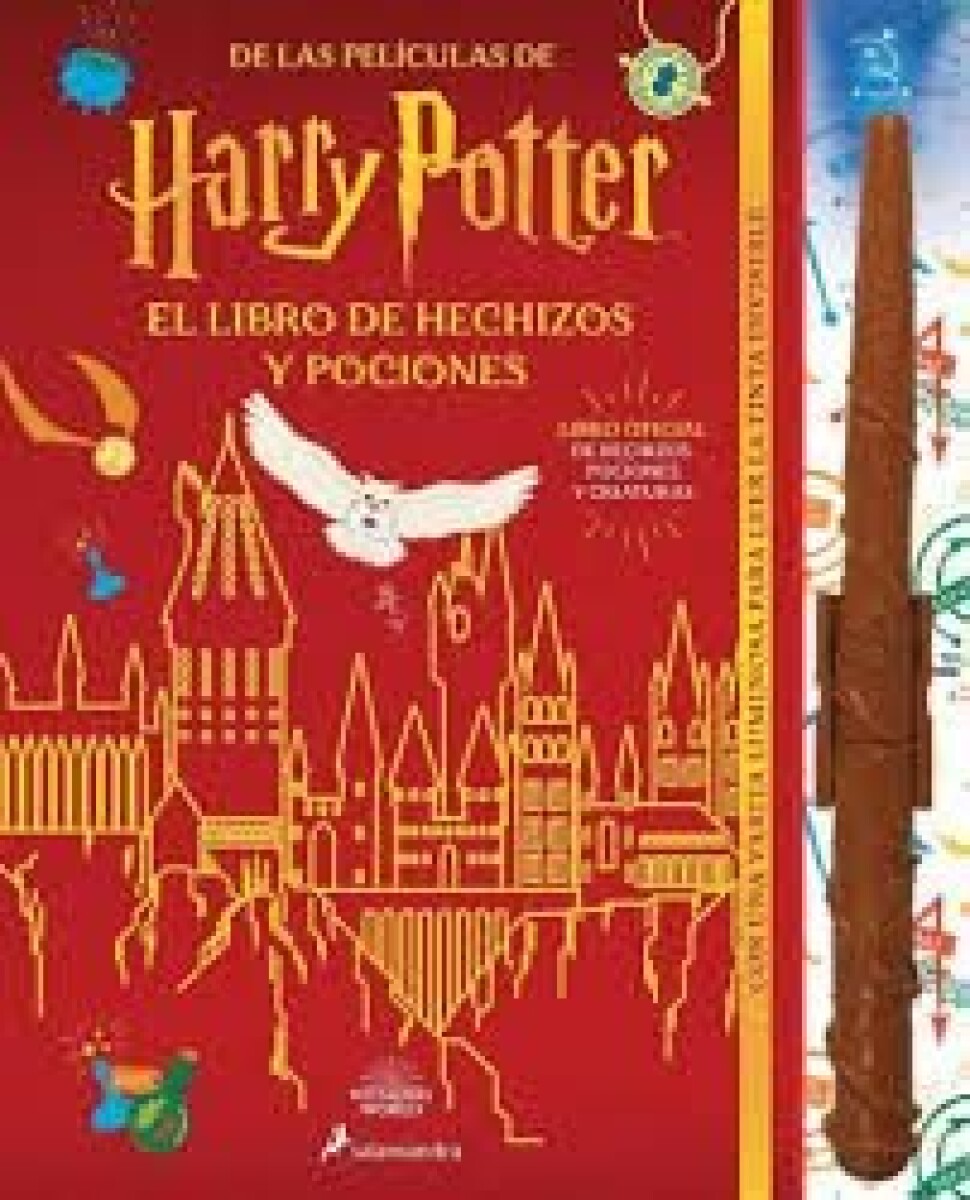 HARRY POTTER - LIBRO DE HECHIZOS Y POCIONES 