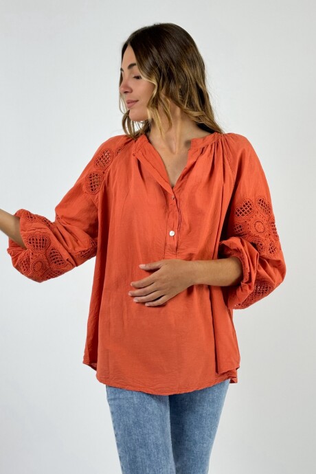 BLUSA BRISA Naranja