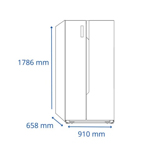 Heladera JAMES RJN40K Inverter 508 Litros Inox