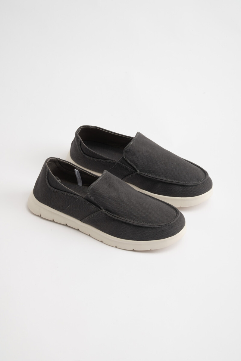 Calzado nautico - Gris Oscuro 