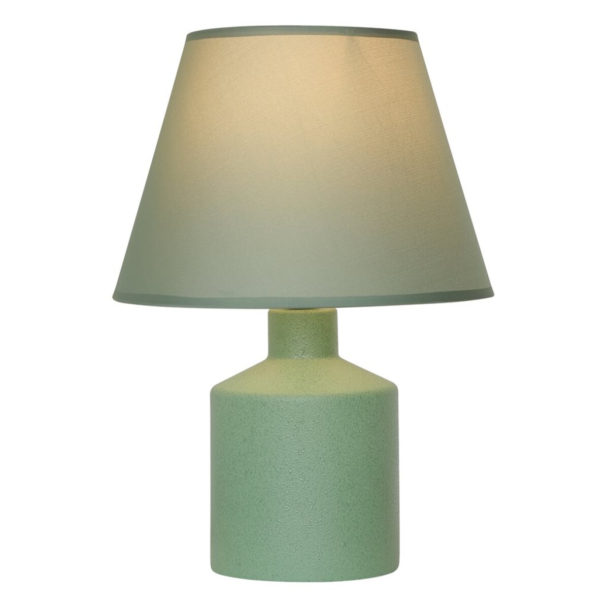 LAMPARA DE MESA CERAMICA D30x43CM LISO VERDE 