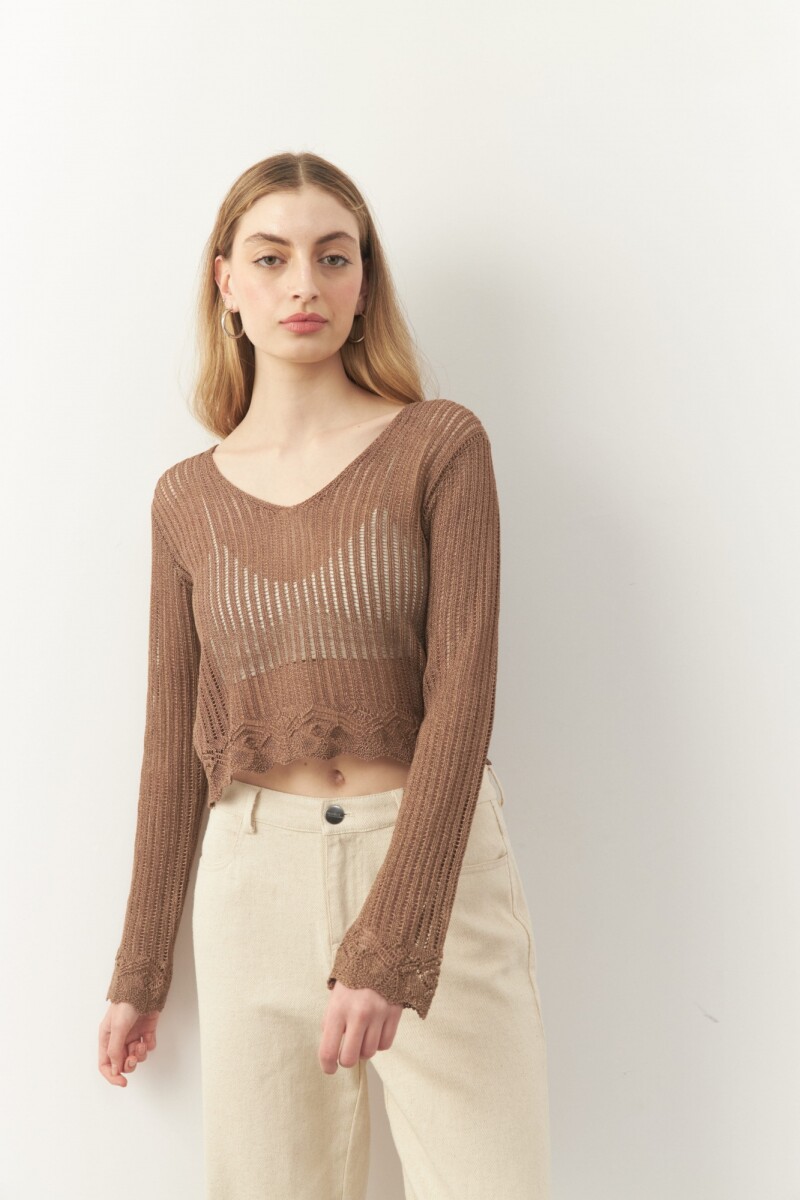 SWEATER AMALIA Cobre