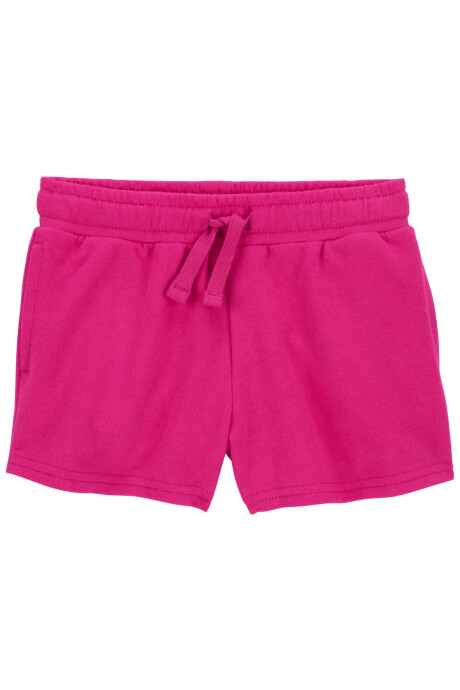 Short de algodón, con cordón, rosado Sin color