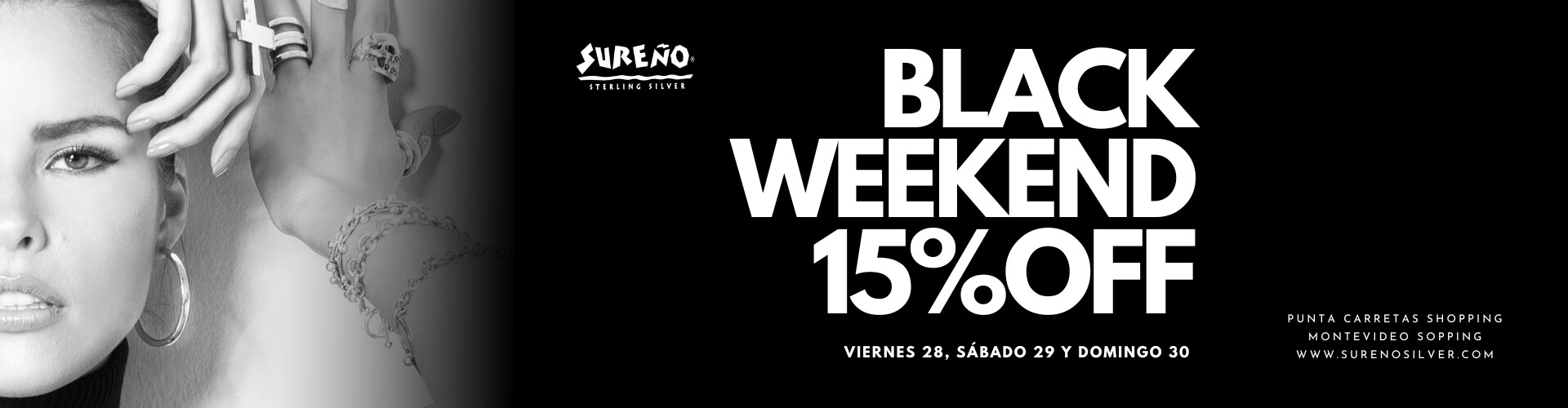 BLACK WEEKEND 15%OFF