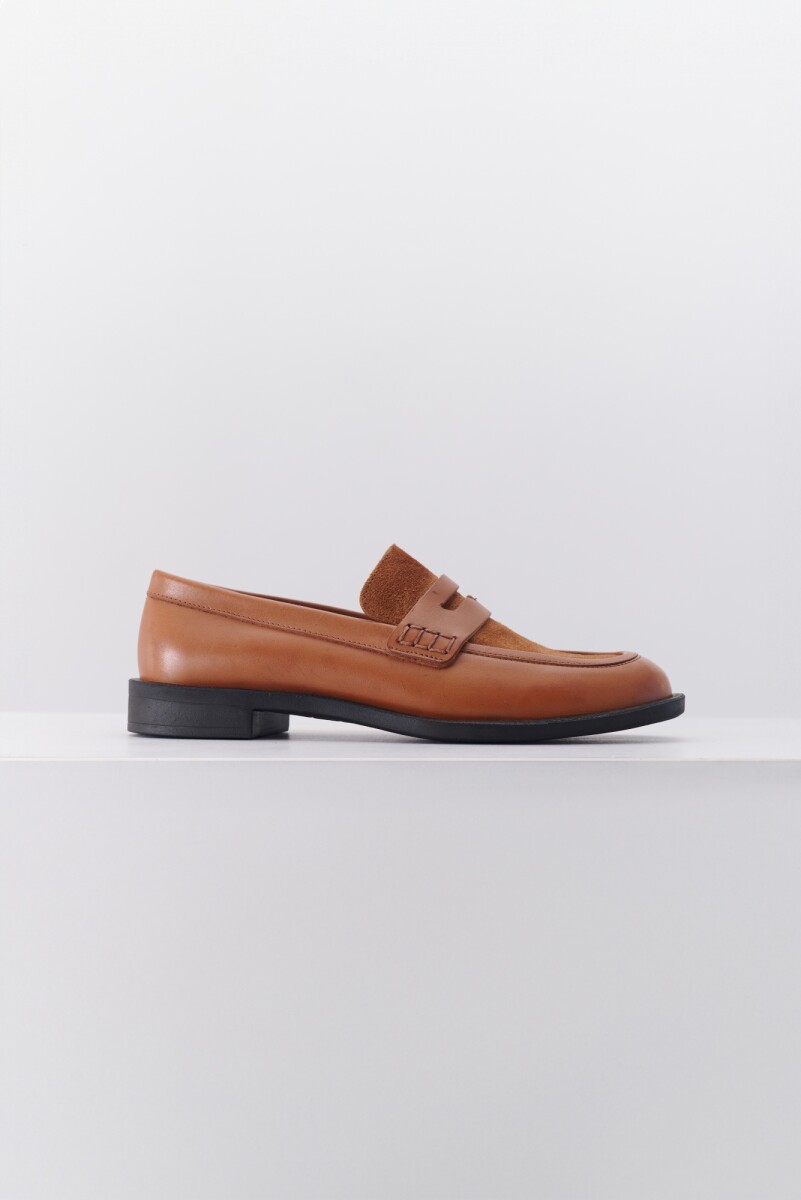 MOCASIN COMBI - CAMEL 