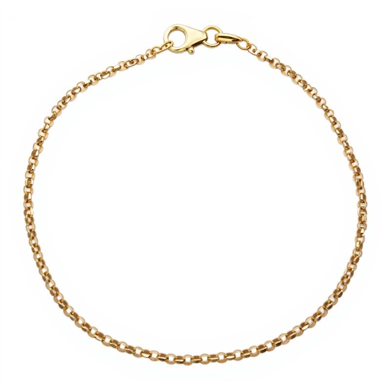 Pulsera Rolo-Oro bajo-Sin Piedra-PU8025 sinpiedra