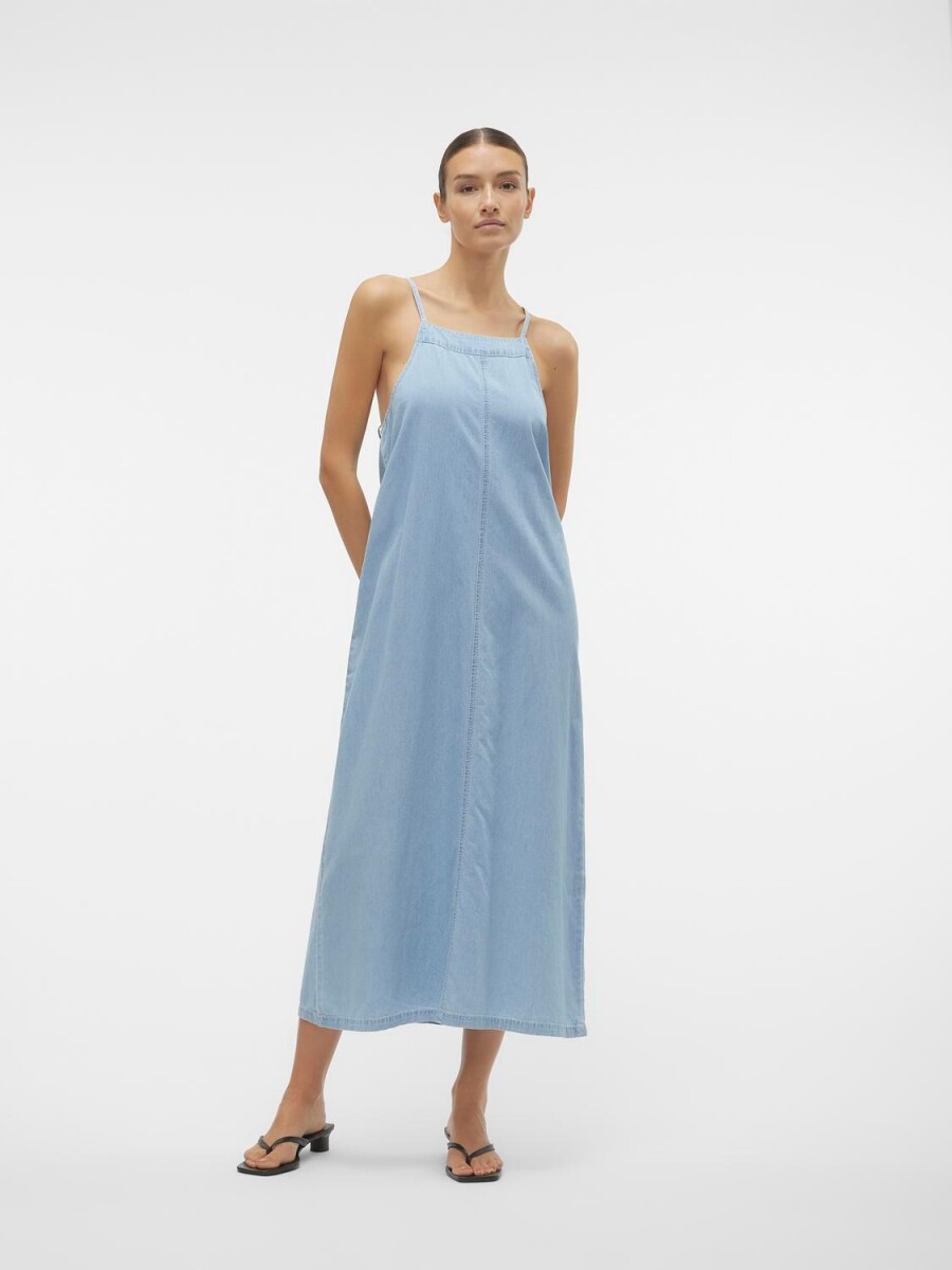 Vestido Delyn - Light Blue Denim 