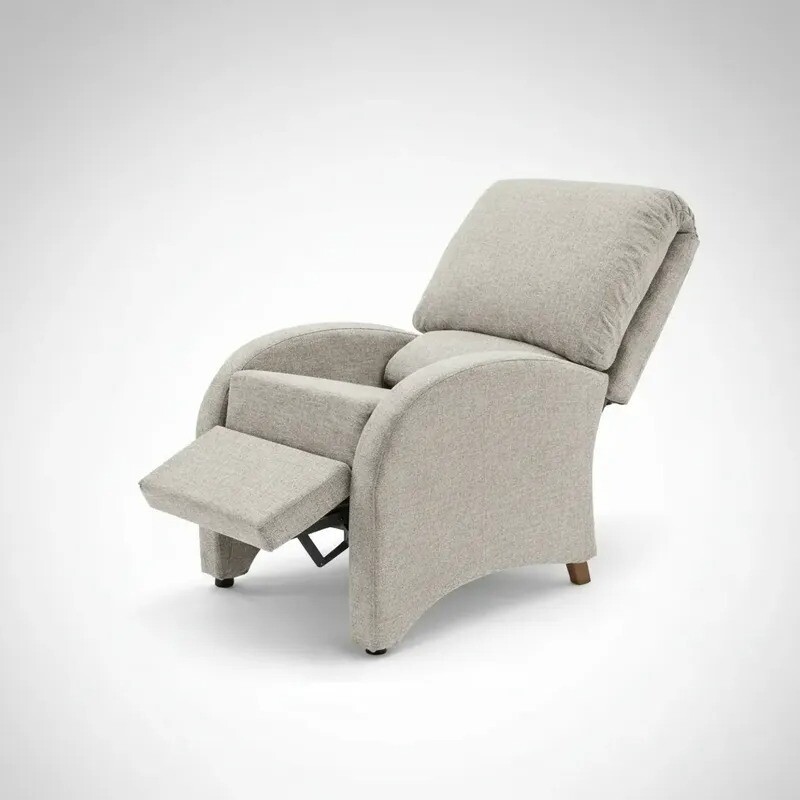 Poltrona Reclinable Manual - Color Arena Oscuro Poltrona Reclinable Manual - Color Arena Oscuro