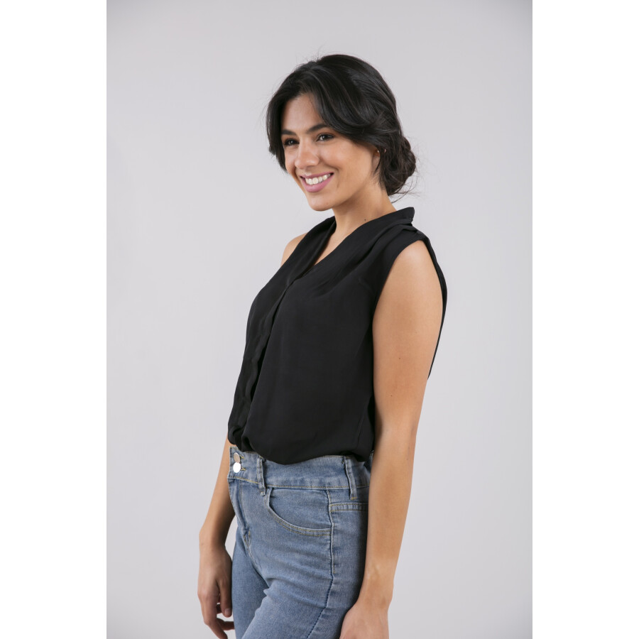 CHERRY BLUSA BLACK