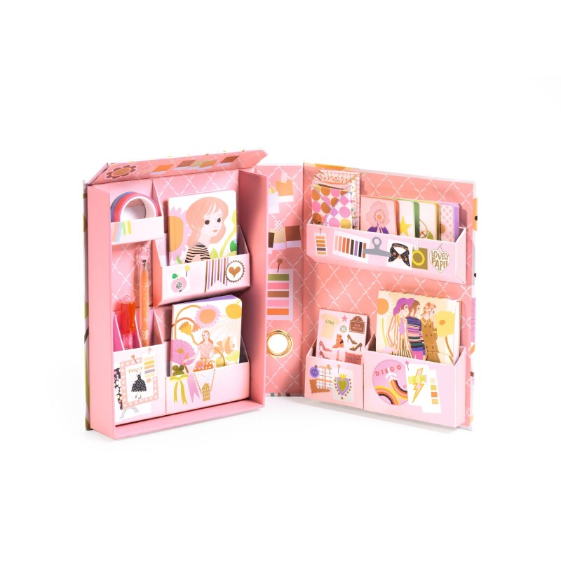 Kit papelería Tinou Djeco Kit papelería Tinou Djeco