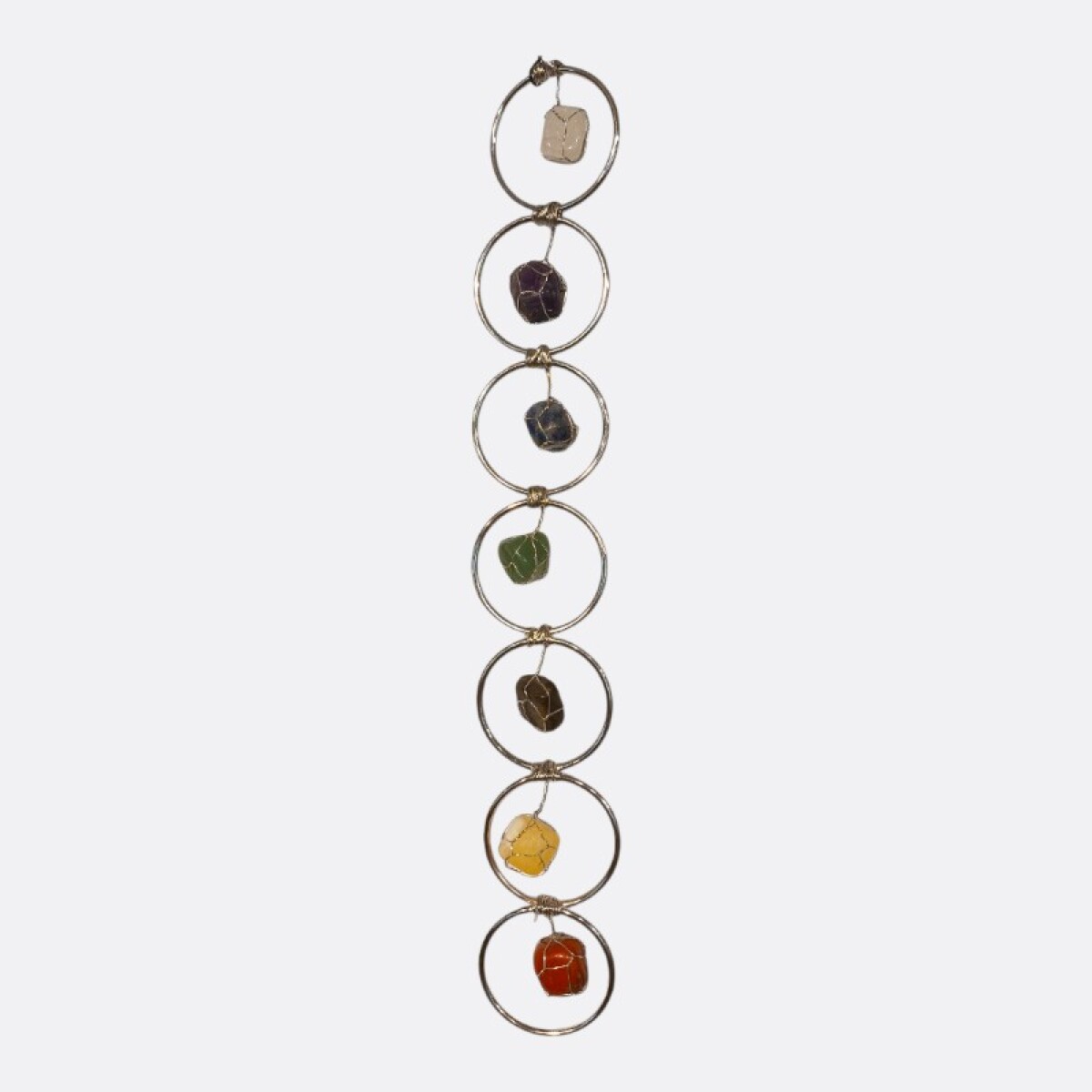 Colgante 7 Chakras Piedras Energéticas 