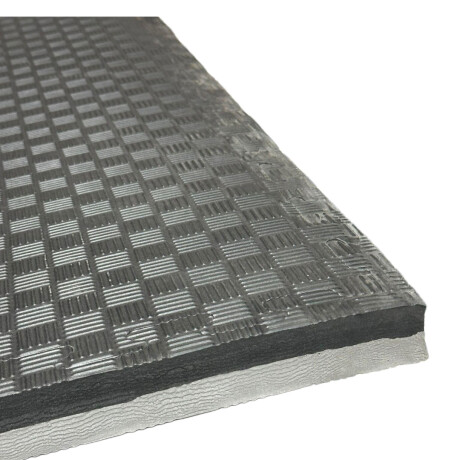 Alfombra de Goma Eva Knex 1M2 x 2.5CM de Espesor NEGRO-GRIS