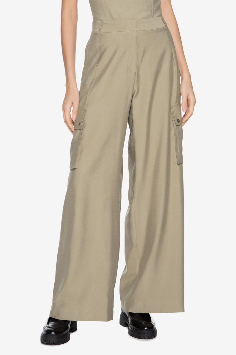 PANTALÓN CARGO Beige