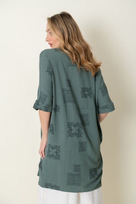 CAMISA ALOE Verde seco