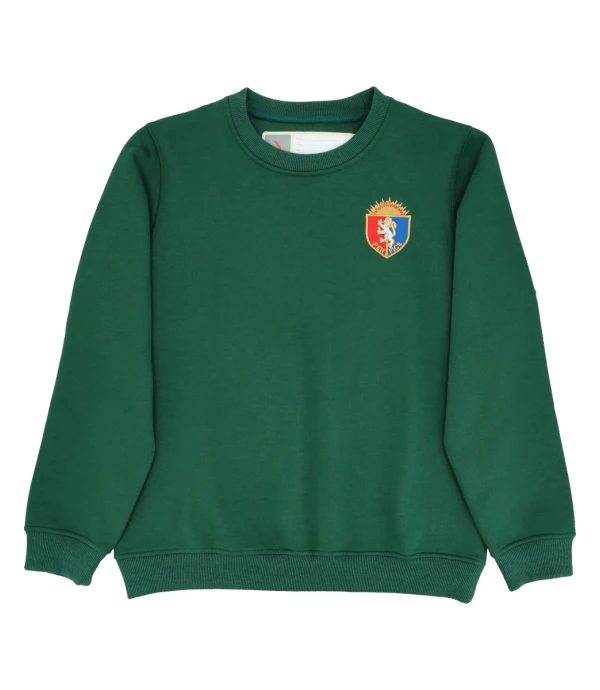 Buzo Cuello Redondo British Verde