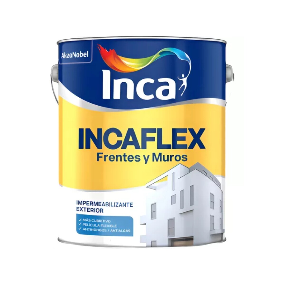 INCAFLEX INCA FRENTE Y MURO WHITE 20Lts (IMPERMEABILIZANTE) 