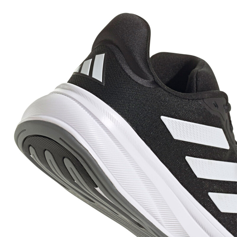 Championes de Hombre Adidas Response Super Negro - Blanco