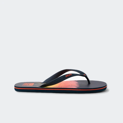 Ojotas Reef Seaside Prints Azul