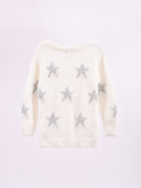 BUZO ESTRELLA BLANCO
