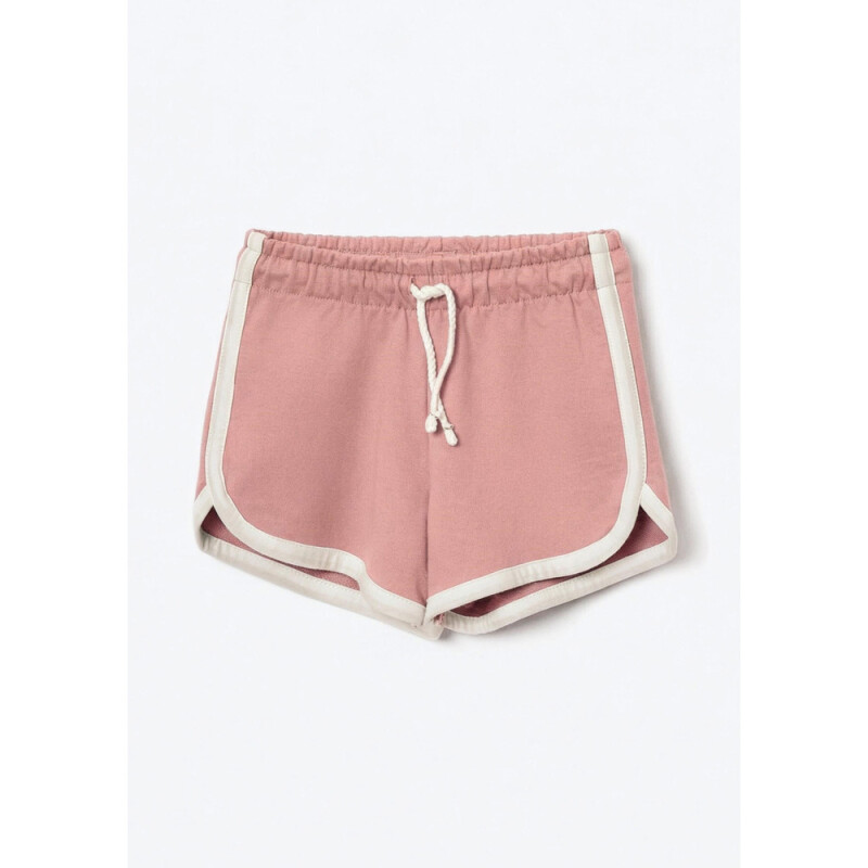 SHORTS FEM ROSA CLARO