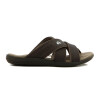 Country Sandalia Hombre Tiras Cruzadas Cafe