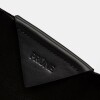 Bolso The Shopping en cuero gamuza Negro