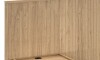 Respaldo 2 plazas continuo con mesa de luz - Moderna Hanover